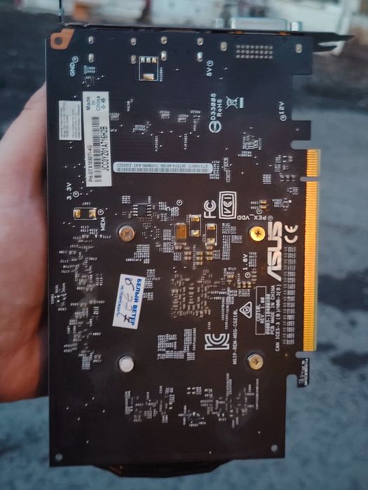 1050 ti asus видеокарта