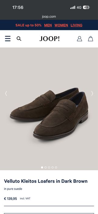 Mocasini JOOP Noi Nr.40