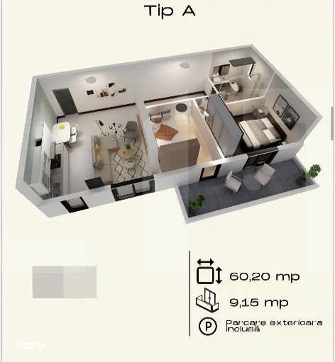 Apartament 3 camere Torontalului, parter, bloc nou — fotografia 1