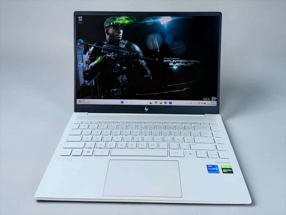 Лаптоп HP Envy 14" Full HD i7-1165G7 16GB RAM 256GB SSD GTX 1650 Ti 4GB Гаранция