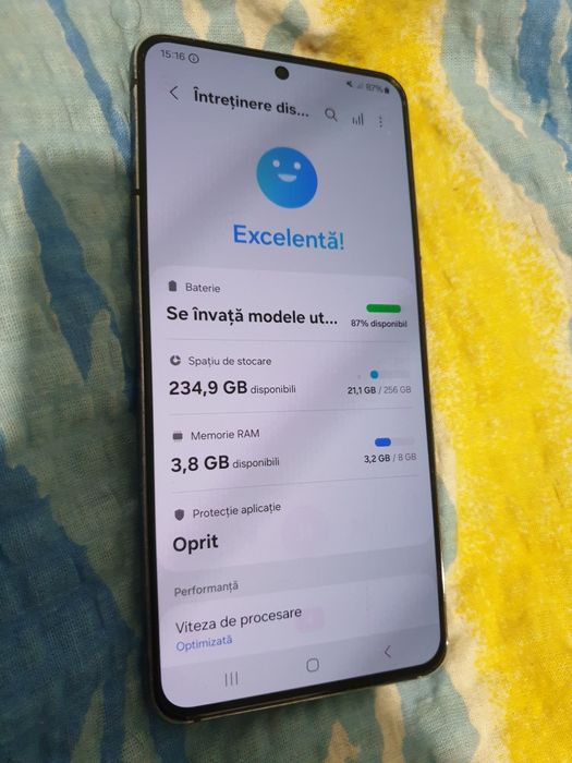 Vând Samsung S 21 5 G ( 256 Gb )