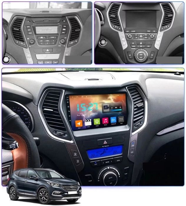Navigatie Hyundai Santa Fe ix 45 ( 2012 - 2017 ) Camera marsarier