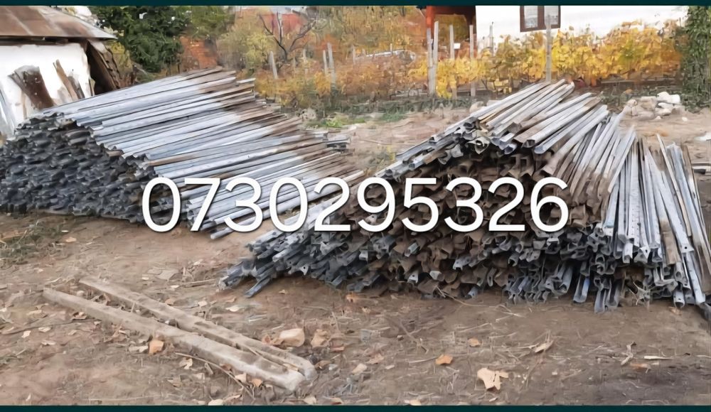 Vând Spalieri de Metal Zincat 2,40 m