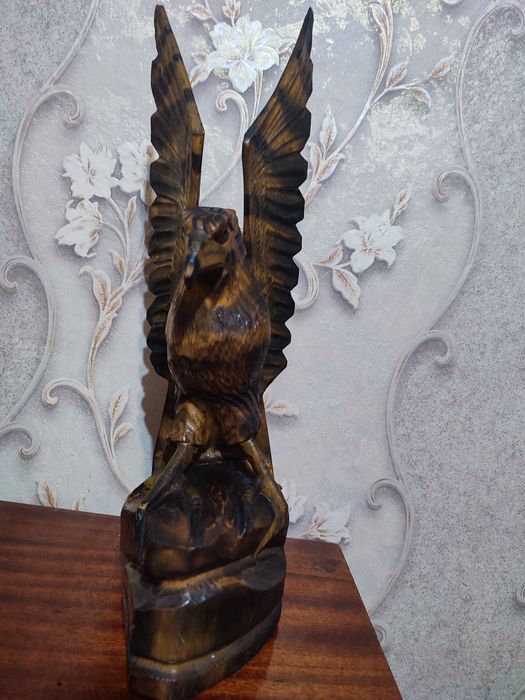 Статуэтка ОРЛА из дерева СССР