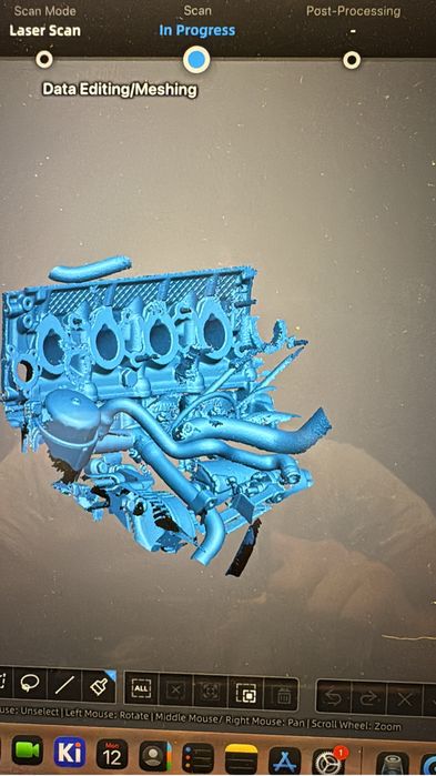 Scanare 3d profesionala - piese auto, restaurari, fațade