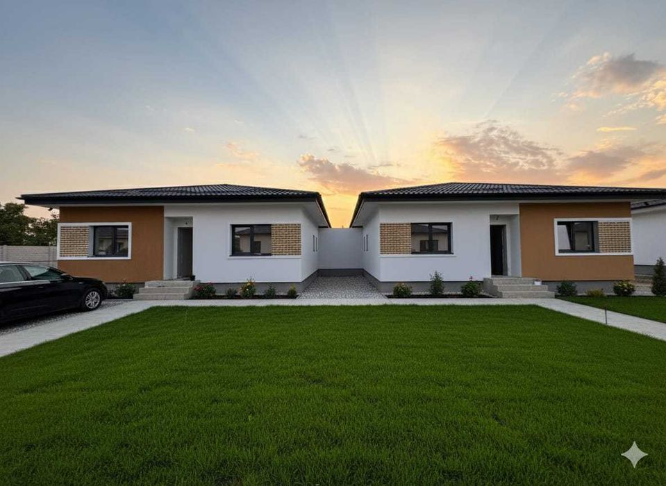 Casă individuală 130mp construiți, teren 400mpTunari City Nord