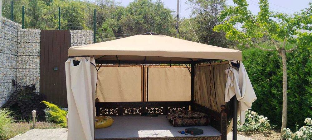 Брезент для ворот гараж