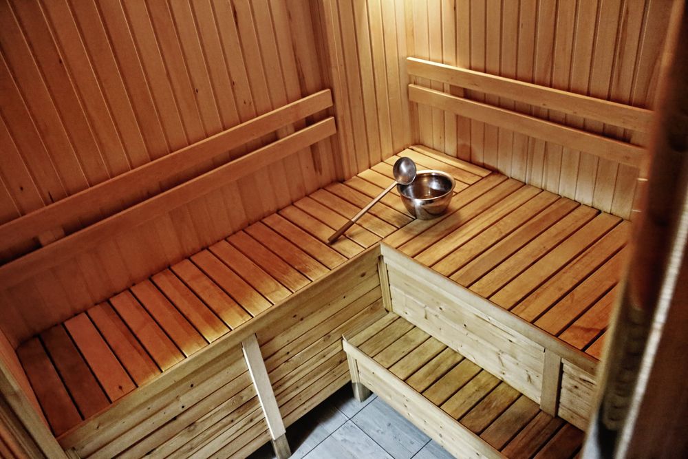 Семейная баня с купелью