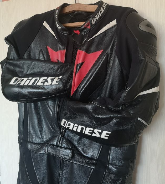 Costum moto piele premium Dainese Laguna