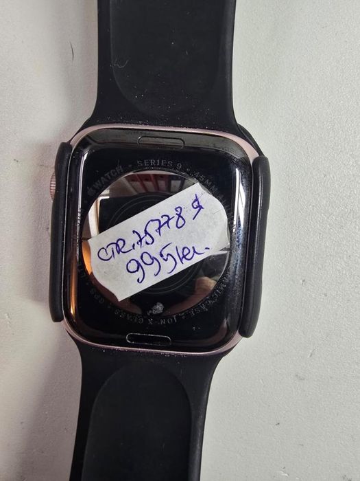 Apple Watch Series 9 GPS, 45 mm, carcasa roz din aluminiu -P-