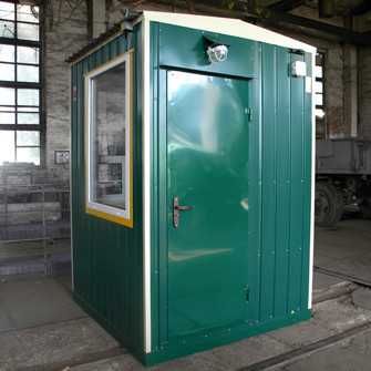 Модульная будка охраны под ключ