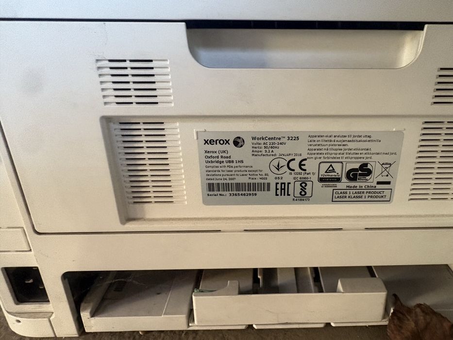 Xerox workcentre 3225