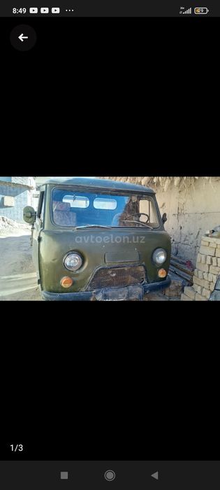 УАЗ 452 бортовой сотилади дизел мотор кизикганлар болса тел килинг кел