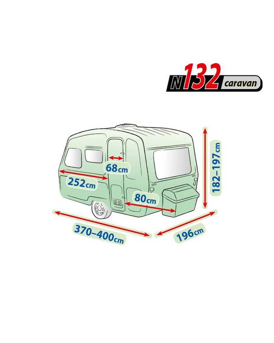 Покривало За Каравана Kegel,Водоустойчиво,UV Защита,3410мм Воден Стълб