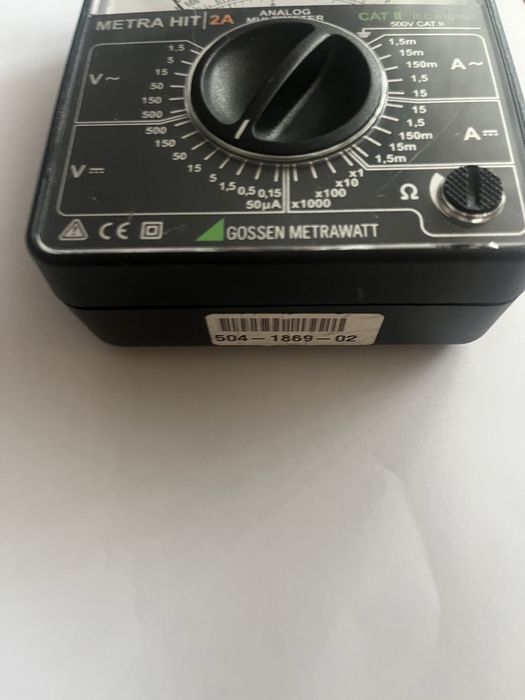 MULTIMETRU ANALOGIC Metra Hit 2A Gossen  Metrawatt