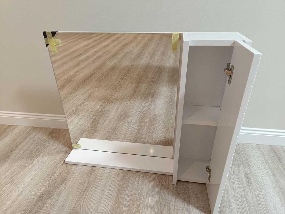 Dulap baie cu oglinda 77,5 x 65 x 16cm NOU