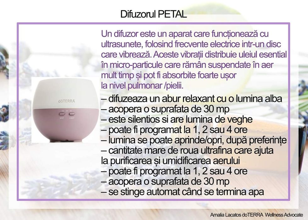 Petal difuser doTERRA