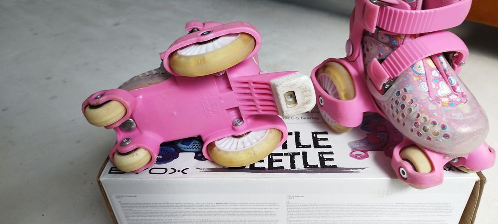 детски ролкови кънки byox little beetle регулируеми (26-29)