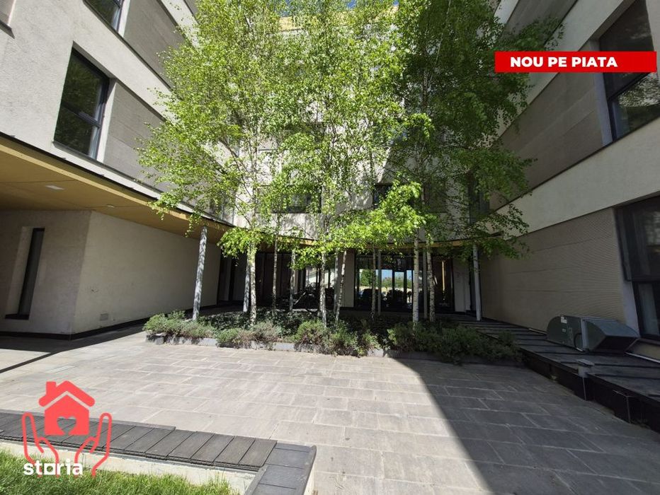 PIPERA PLAZA (Catted Residence Pipera)-2 camere, complet mobilat, parc