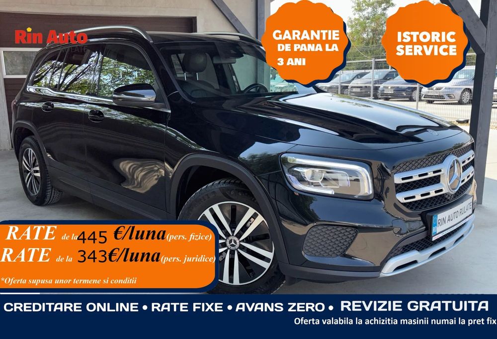 Mercedes-Benz GLB 7 Locuri Garantie -TVA 21% Posibilitate vanzare si RATE Credit Leasing