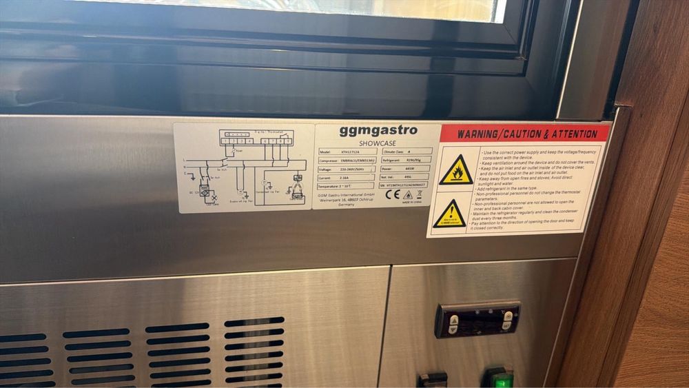 Vtrina frigorifica 2 rafturi