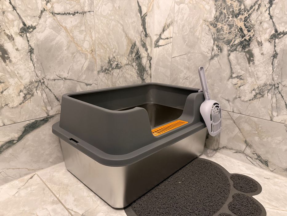 Litiere inox pentru pisici