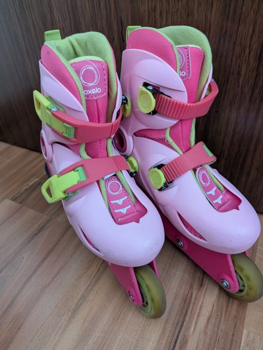 Role roz  Oxelo/ Decathlon (mărime 28-30)
