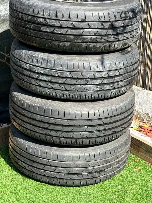 Set Jante MSW 11 15" 4x100 cu Anvelope Vară Hankook 185/60 R15