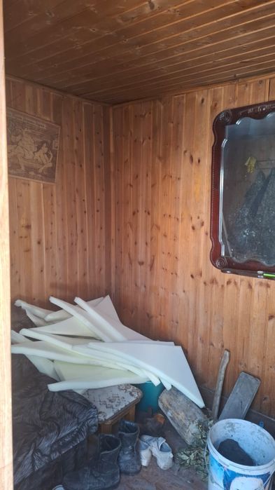 Баня из шпал на разбор