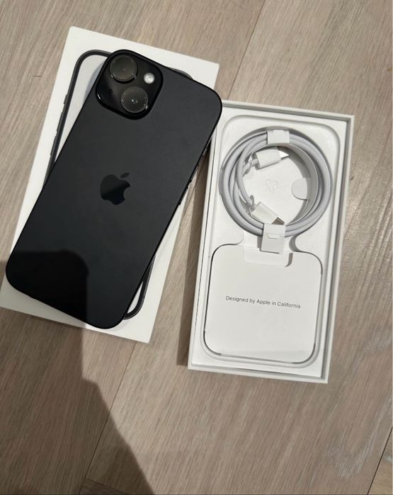 Iphone 15 black 128gb