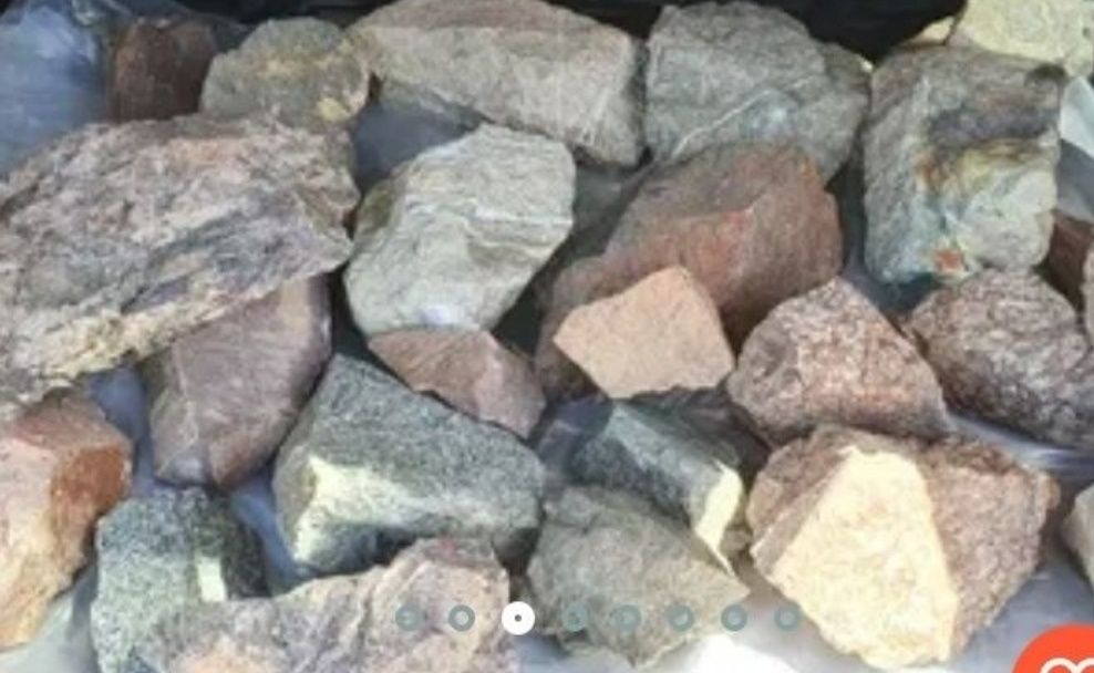 Ландшафтные и камни разных видов