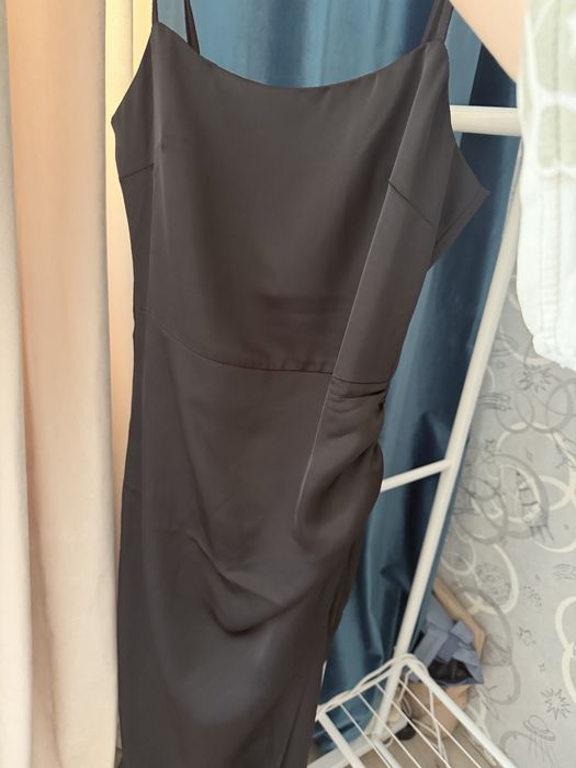 Чёрное платье элегантное