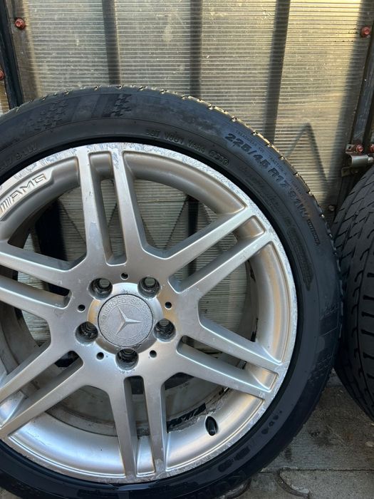 Jante Mercedes AMG ZR17 – 2 lățimi, anvelope 225/45 & 235/45 ZR17