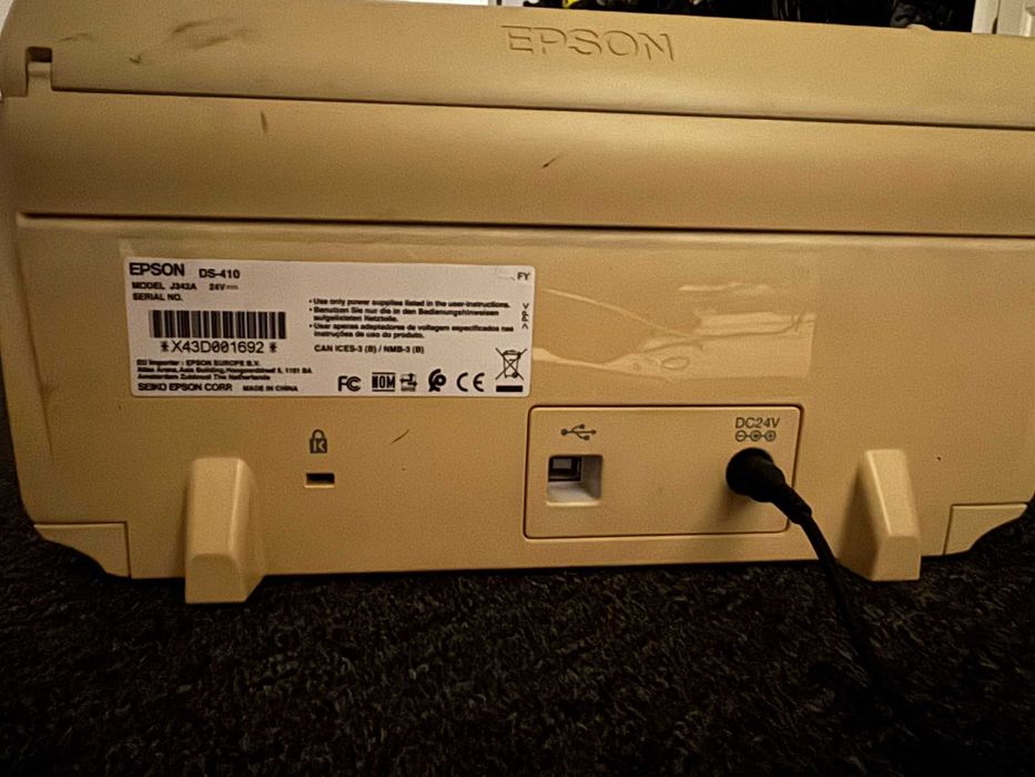 Scaner Epson DS-410, fujitsu