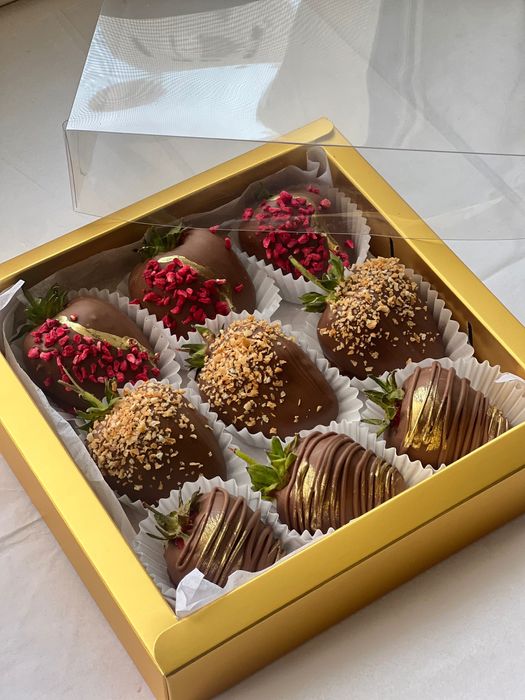 клубника в шоколаде