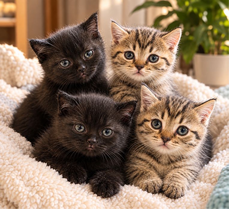 Клубные котята скоттиш страйт с документами