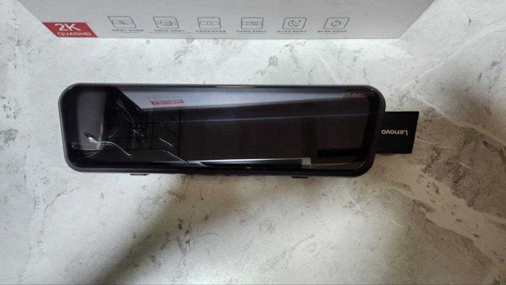 Видеорегистратор Lenovo 2K Wi-fi + задняя камера + флешка 32Gb