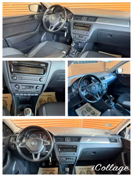 *RATE*Skoda Rapid 1.6 TDI|Consum mic Economic|Garanție|Posibilitate rate