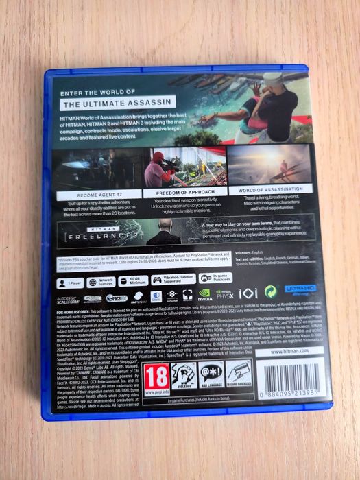 Игра на ps5 хитман
