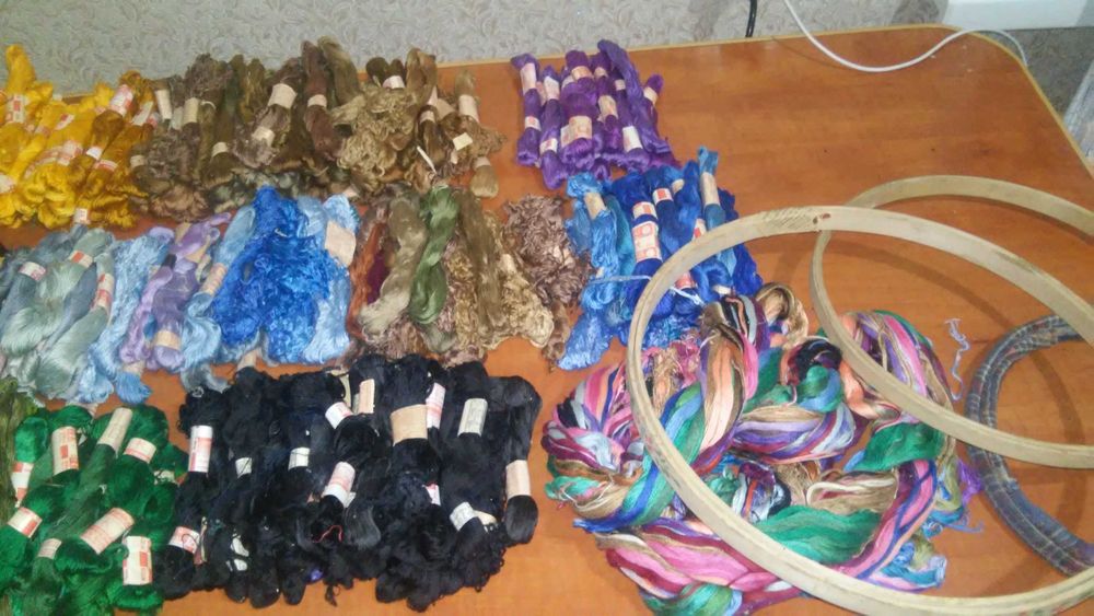 нитки   мулине нить