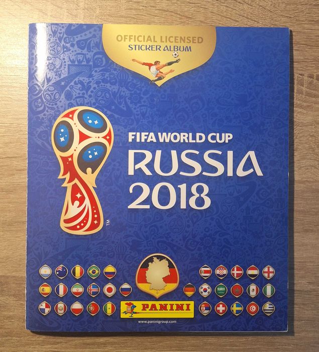 Попълнен Албум Панини Русия 2018