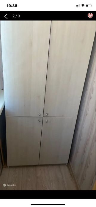 Продается шкаф на балкон белого цвета
