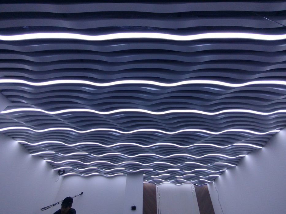 Реечный волнисты профиль