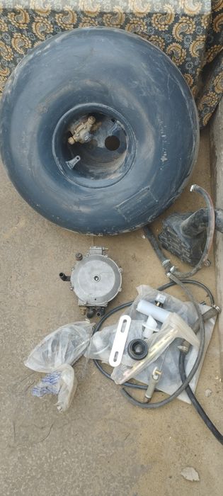 Пропан балон 48 л редукторы менен Нексия 1-2 болады.