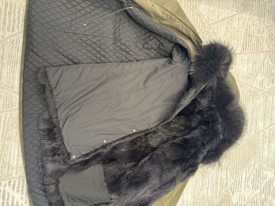 Парка меховая