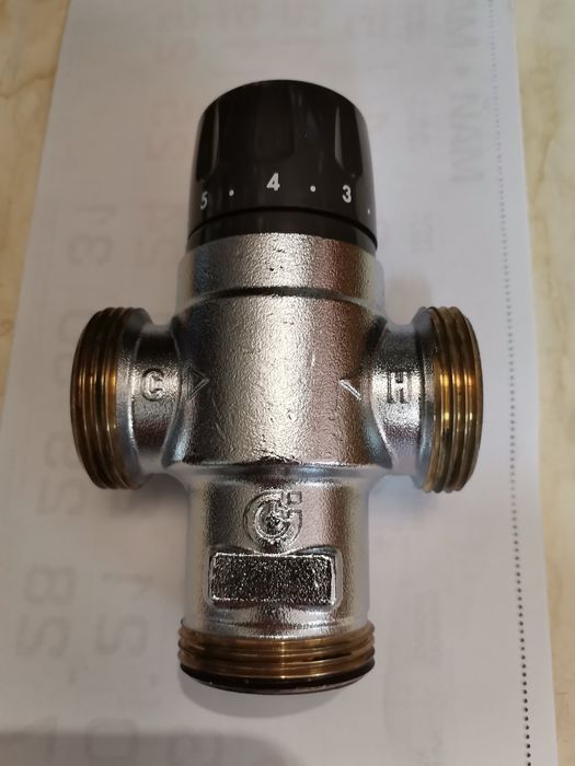 Термостатичен смесителен вентил