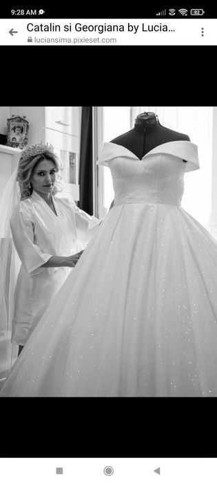 Vând rochie de mireasa