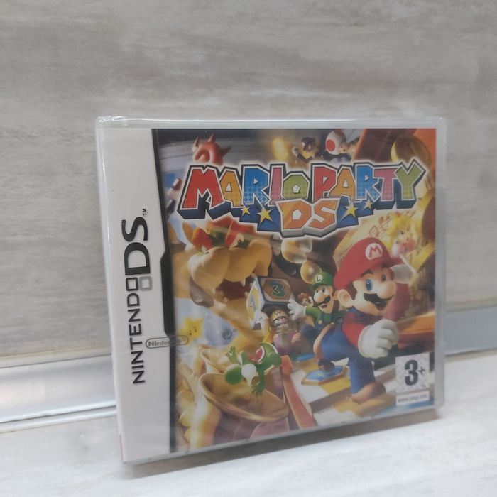 Фабрично ЗАПЕЧАТАНА Mario Party DS (Nintendo DS) | СРЕБРИСТА ЛЕНТА | НОВА Factory Sealed (PAL)