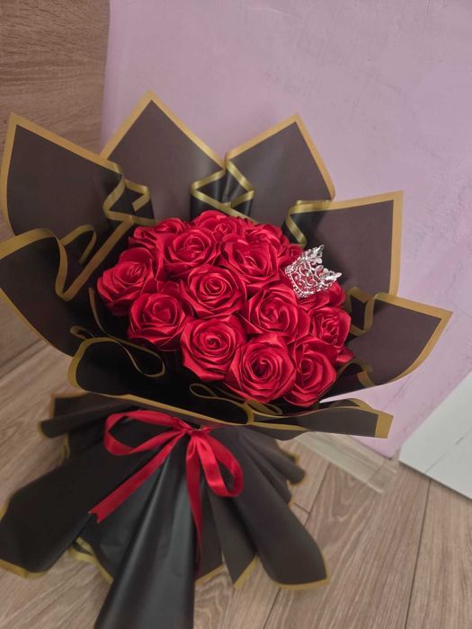 Рози от сатен Качество
