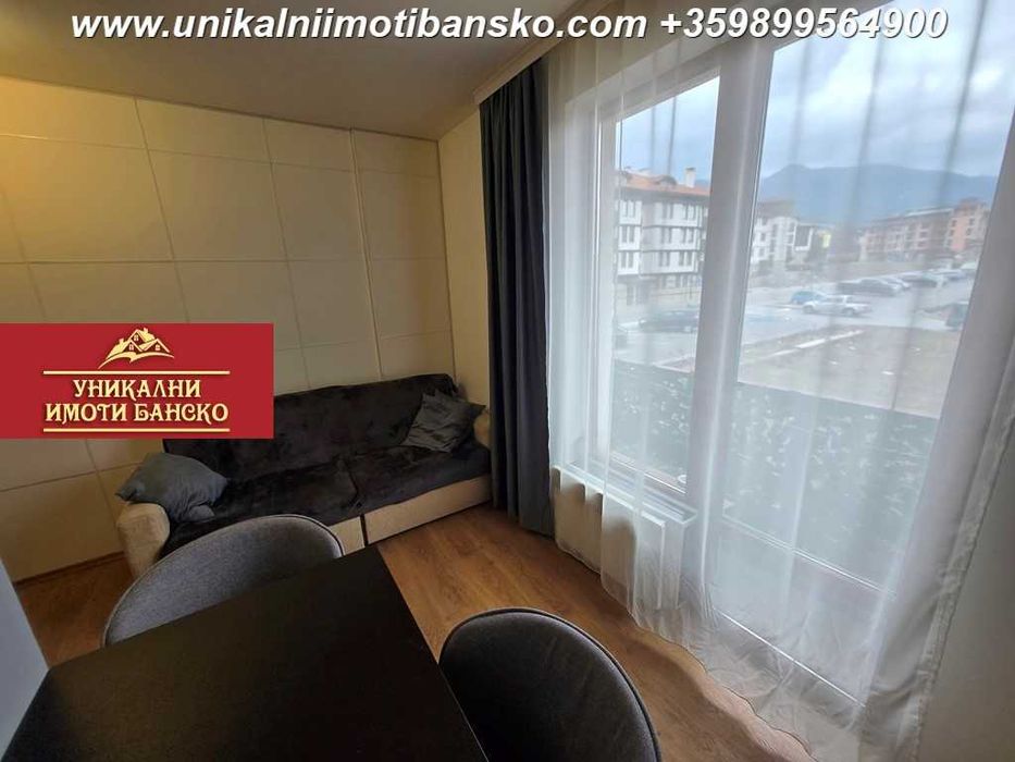 На минути пеша от лифта! Едностаен апартамент за продажба в Банско